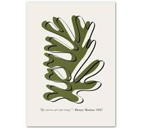 KSHAO ATHQW Matisse Posters《My Curoes Are Not Crazy》Wall Art Surrealism Print Matisse Canvas Painting Retro Picture For Living Room Decor 30x50cm NO Frame