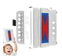 KSHSAA Button Accordion,Button Toy Instrument for Kids | Portable 7 Keys Button Small Accordion for Beginners, Boys And Girls Age 3+, Birthday
