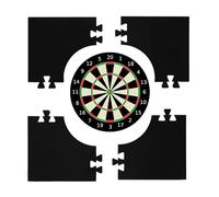 KSHSAA Dart Board Surround Ring,Safety Dartboards Wall Protector,Portable Target Dart Backboard Backer Wall Protection,Dart Board with Surround,for Dart Lovers Darts Accessories for Bar,Game Room,18in