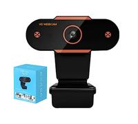 KSIEE 1080P Webcam with Microphone, Adjustable FOV, Zoom, Software Control & Privacy Cover, USB HD Computer Web Camera, Plug and Play, for Computer Conferencing and Video Calling (C)