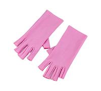 Ksikdeg Anti Gloves For Gel Lamp Shield Gloves For Gel Manicure Fingerless Glove For Radiation