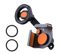 Ksikdeg Car Phone Holder For Central Control Screen 360 Degree Rotation Screen Side Phone Holder