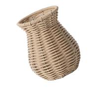 Ksikdeg Decorative Rattan Vase Woven Decorative Table Vase for Dried Flower,Home and Office Durability and Waterproof
