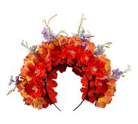 Ksikdeg Elegant Floral Headband Beautiful Flower Hairband Accessory Lovely Flower Embellished Hair
