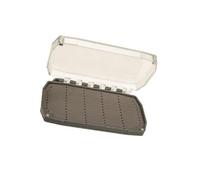 Ksikdeg Fishing Tackle Box With Sponge Pad Waterproof Fly Storage Flying Fishing Tackle Spoon Hook Baits Organizers Tray Sponge Insert Fly