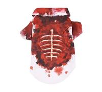 Ksikdeg Halloween Pet Costume Scary Blood Splattered Costume for Dogs and Cats Festival Dressingup Outfit Party