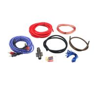 Ksikdeg High Execution Subwoofer Cable Set With Strong Materials Seamless Integration For Most Automobiles Permanent Engine Low Cable