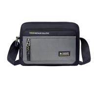 Ksikdeg Men's Water-Resistant Crossbody Bag With Adjustable Strap Oxford Shoulder Pack For Travel & Office Essentials Men's Casual Shoulder Bag