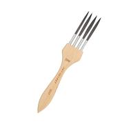Ksikdeg Multi-Tooth Paint Brushes Nylon Hair Paint Brushes Watercolour Painting Brushes 4/6 Teeth Paint Brush Drawing