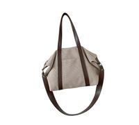 Ksikdeg Stylish Canvas Shoulder Bag For Women And Professionals Spacious And Practical Crossbody Bags For Daily Activity Adjustable Strap Bag