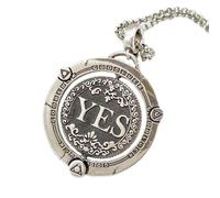Ksikdeg Unique Antiqued Copper Coin Pendant Necklace for Women Men, 60cm | Decision Maker Necklace, Unisex Designs, Vintage Inspired Jewelry, Everyday Wear or Gifting