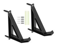 Ksikdeg Wall Mount Keyboard Holder Tablets Display Storage Rack, Stick On Or Screw Installation,Strong