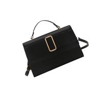 Ksikdeg Women Small Square Bag Commuters Shoulder PU Leather Messengers Casual Handbag All-Matching Crossbody Women Metal Decorated Crossbody Top Handle Pu Leather Shoulder