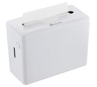 KSITEX Paper Towel Dispenser Countertop,Commercial Hand Towel Dispenser Large Capacity for Bathroom Kitchen Home, Trifold/C Fold/Z Fold Napkin Dispenser,Plastic with Non-Slip Base,White