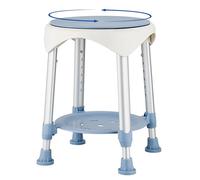 KSITEX Swivel Shower Stool to Sit on in Shower,Shower Chair for the Elderly