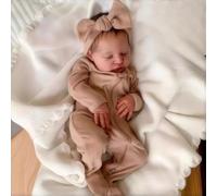 KsiTig baby reborn dolls 20inch lifelike silicone girls realistic toddler | sleep real life looking eyes closed babies
