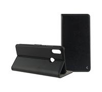 KSIX smart your tech Flip Case for Xiaomi Note 6 Pro, Semi-Rigid, Standing, Black