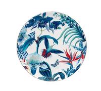 ksjdieunf Dessert Plates Blue Bone China Dinner Plate Home High-end Tableware Dinner Tableware