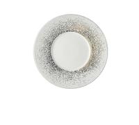 ksjdieunf Dessert Plates Tableware Household Display Plate Chinese Ceramic Sushi Sashimi Round Flat Dinner Tableware(F)