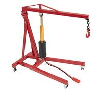 KSJOAIDDE 1/10 Scale RC Engine Crane Hanger for TRX4 Crane Jacks Decorations Accessory red