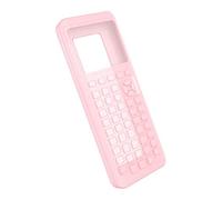 KSJOAIDDE 1 Pc Case Cover for Texas Instruments TI-84 Plus Clear Pink