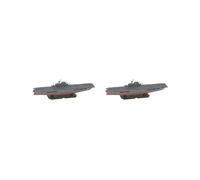 KSJOAIDDE 2 set of 1/2000 Model Warships Ship Kits DIY Assembled Collection Building Model Kits Enterprise 15 cm
