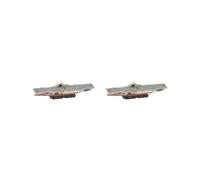 KSJOAIDDE 2 set of 1/2000 Model Warships Ship Kits DIY Assembled Collection Building Model Kits Essex 15 cm