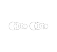 KSJOAIDDE 2 set of 4 Pcs Dampening Drum Mute Rings Drum Parts Accs Sturdy Practical Portable 16in 14in 13in 12in Type A