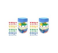 KSJOAIDDE 2 set of 40Pcs 3D Shapes Educational Patterns Shape Blocks for Home Activity Playroom