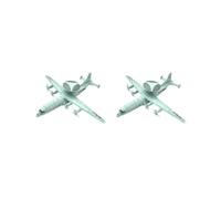 KSJOAIDDE 2 set of 4D Aviation Model Handmade 1/240 Scale for Party Favors Children Table Scene 500 Air Early 16x17.4x4 cm