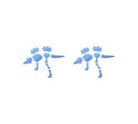 KSJOAIDDE 2 set of 9 Pcs Play Sand Skeleton Dinosaur Toys for Boys Girls Age 2 3 4 5 6 8
