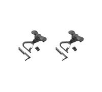 KSJOAIDDE 2 set of Mini Steering Wheel Ergonomic Design DIY Compact Size Easy to Assemble Black