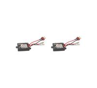 KSJOAIDDE 2 set of RC Car 45A Brushed ESC Multiple Protection Functions for 16101 16201 Car