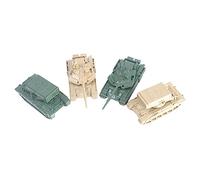KSJOAIDDE 4 Pcs 4D Tank Model 1:144 Scale Tank Puzzle for Keepsake Children Education Toy