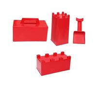 KSJOAIDDE 4 Pcs Sand Castle Mould Winter Snow Building Block for Children Toddlers Adults