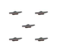 KSJOAIDDE 5 set of 1/2000 Model Warships Ship Kits DIY Assembled Collection Building Model Kits Enterprise 15 cm