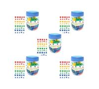 KSJOAIDDE 5 set of 40Pcs 3D Shapes Educational Patterns Shape Blocks for Home Activity Playroom