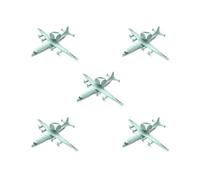 KSJOAIDDE 5 set of 4D Aviation Model Handmade 1/240 Scale for Party Favors Children Table Scene 500 Air Early 16x17.4x4 cm