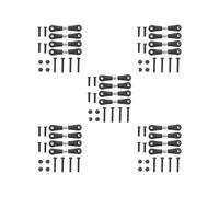 KSJOAIDDE 5 set of 4pcs/set RC Adjustable Steering Rod for HSP 1:10 RC Car Truck 42 mm-50 mm