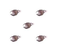 KSJOAIDDE 5 set of Angler Fish Toy Figures Deep Sea Creatures for Birthday Gift Holiday Present