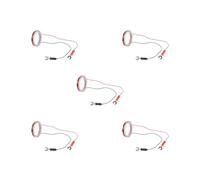 KSJOAIDDE 5 set of Copper Coil Portable Electromagnetism Experiment for High School Senior Kids 150 Turns