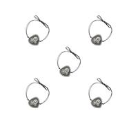 KSJOAIDDE 5 set of Halloween Steampunk Eye Patch Eye Mask for Stage Show Party Holidays Rivets