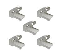 KSJOAIDDE 5 set of Label Holder Shipping Label Roll Holder for Rolls and Fanfold Labels Factory White 22.5x13.5 cm