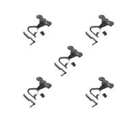 KSJOAIDDE 5 set of Mini Steering Wheel Ergonomic Design DIY Compact Size Easy to Assemble Black