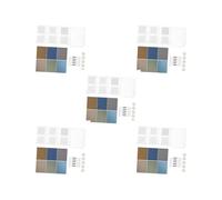 KSJOAIDDE 5 Set of Sashiko Coaster Kit Embroidery Starter Kit for Quilting Art Craft Patchwork Set A