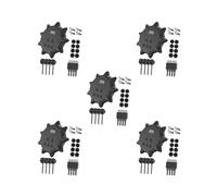 KSJOAIDDE 5 set of Screen Clicker Automatic Phone Screen Tapper for Live Broadcasts Gaming 4 click heads 9.5x9.5 cm