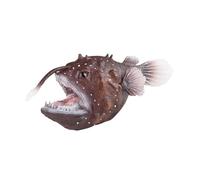 KSJOAIDDE Angler Fish Toy Figures Deep Sea Creatures for Birthday Gift Holiday Present