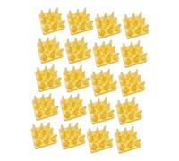 KSJOAIDDE Crane Machine Base Pad DIY Kits for Arcade Claw Machine Various Claw Machine Yellow 14.5x14.5x2 cm