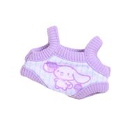 KSJOAIDDE Dolls Jumpsuit Costume Accessories for 17 cm Dolls Girls Dolls New Year Gifts purple 9 cm-10 cm