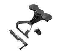 KSJOAIDDE Mini Steering Wheel Ergonomic Design DIY Compact Size Easy to Assemble Black